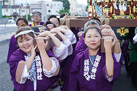 諏訪神社神輿会 水神會22