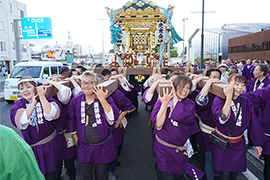 諏訪神社神輿会 水神會24