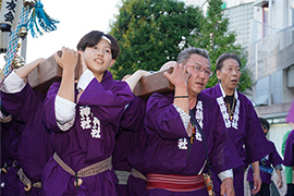 諏訪神社神輿会 水神會40