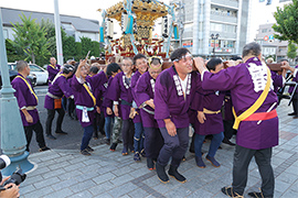 諏訪神社神輿会 水神會48