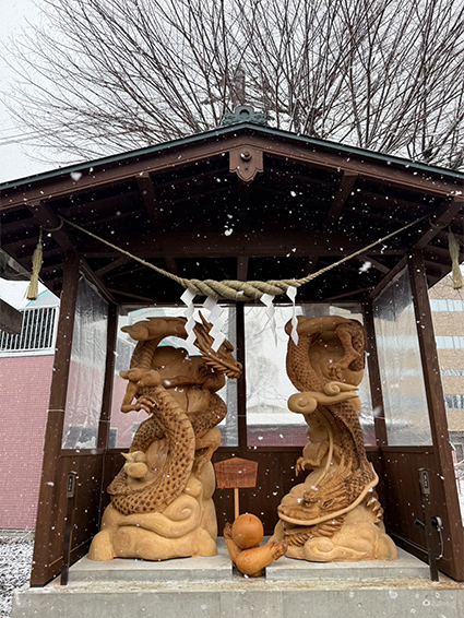 御神木から生まれた昇龍・降龍